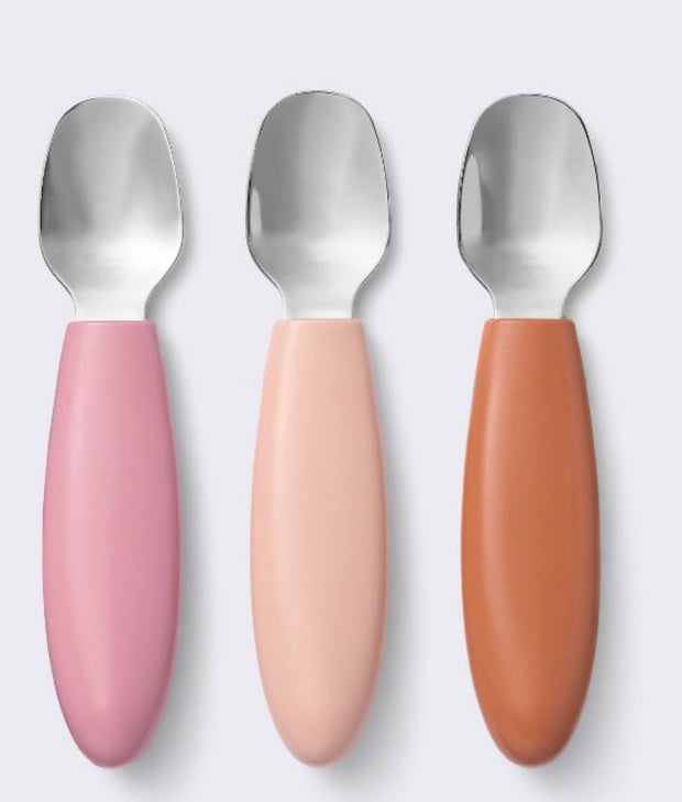 CI Stainless Steel Spoons, 3pk