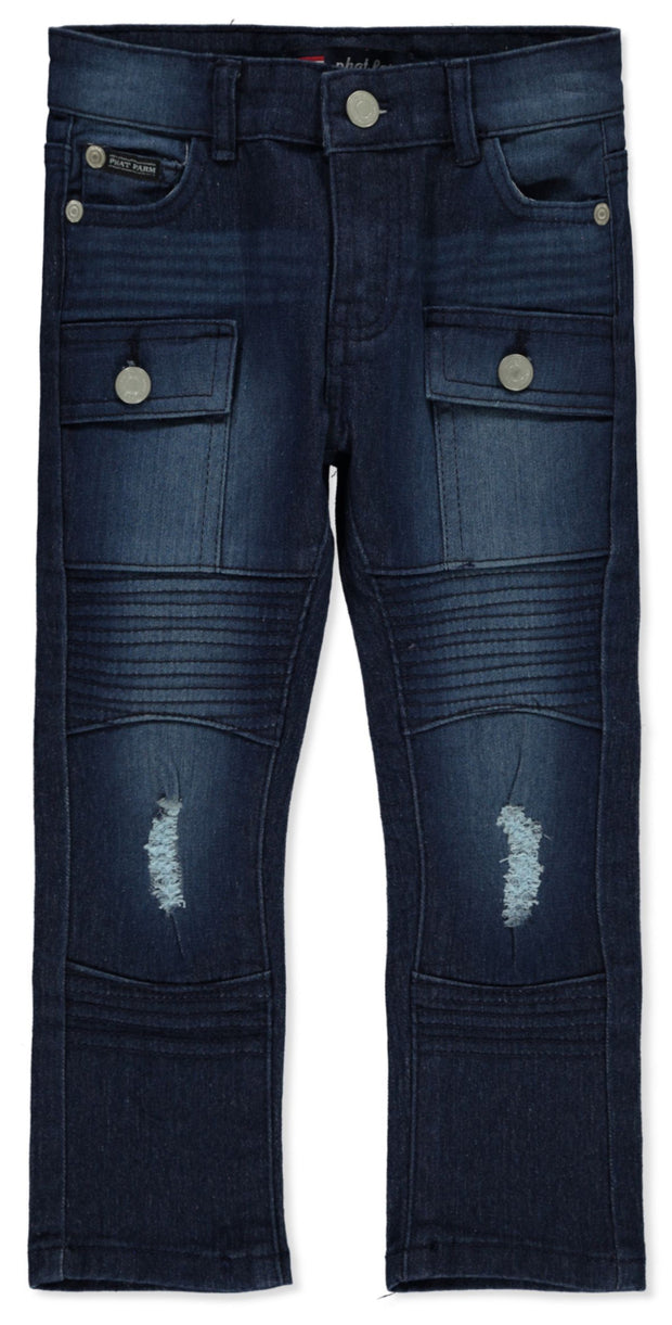 PF 5-Pocket Denim Jeans, Moto