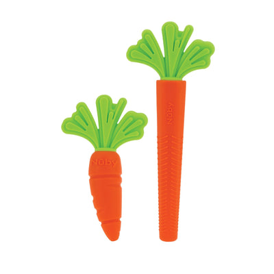 Nuby Carrot Tube, 2pc