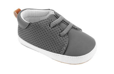 Gray Casual Slip-on Shoes