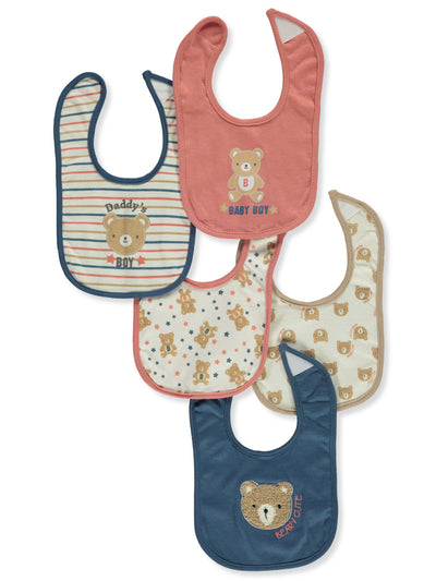 DDG Beary Cute Bibs, 5pk