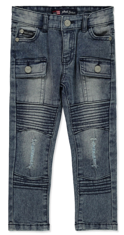 PF 5-Pocket Denim Jeans, Moto