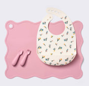 CI Silicone Bib & Feeding Set, 4pc