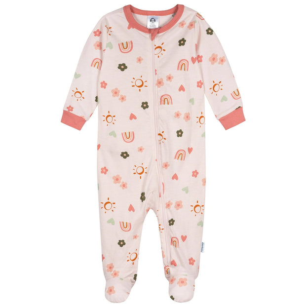 Baby Girl Sunshine & Rainbow Sleep N’ Plays