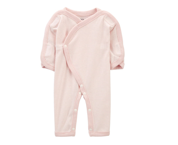 Preemie Striped Cotton Sleep & Play