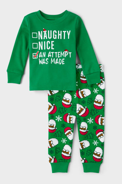 “Glow” Nice List Pajamas