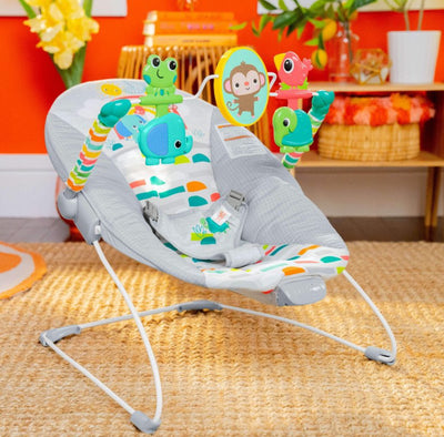 Bright Starts Playful Paradise Vibrating Bouncer