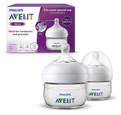Philips Avent Natural Baby Bottles, 2OZ