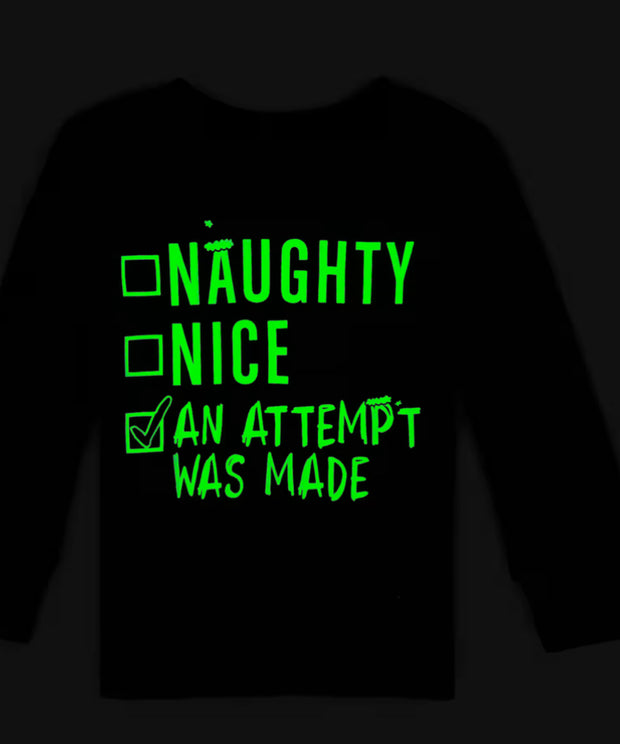 “Glow” Nice List Pajamas