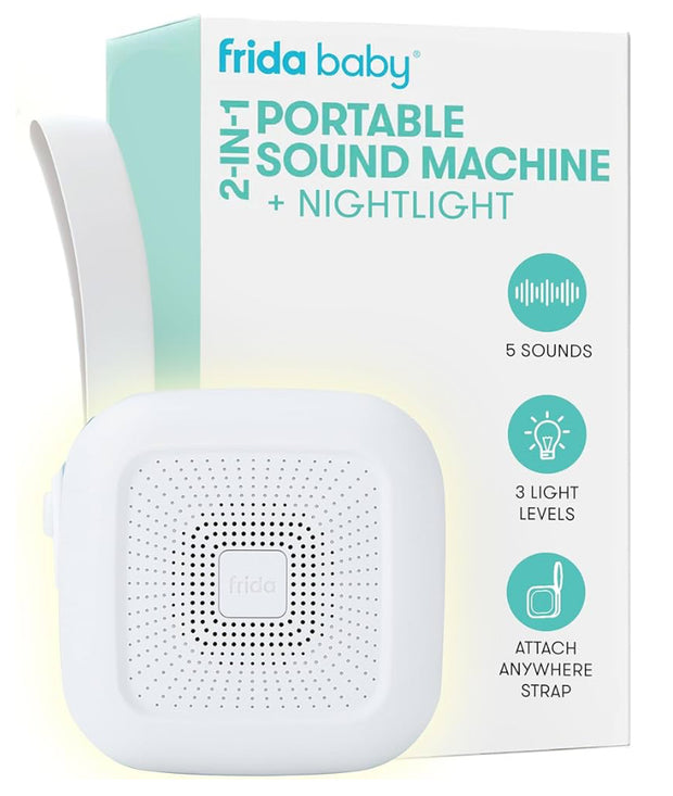 Frida Baby 2-in-1 Portable Sound Machine for Baby + Nightlight