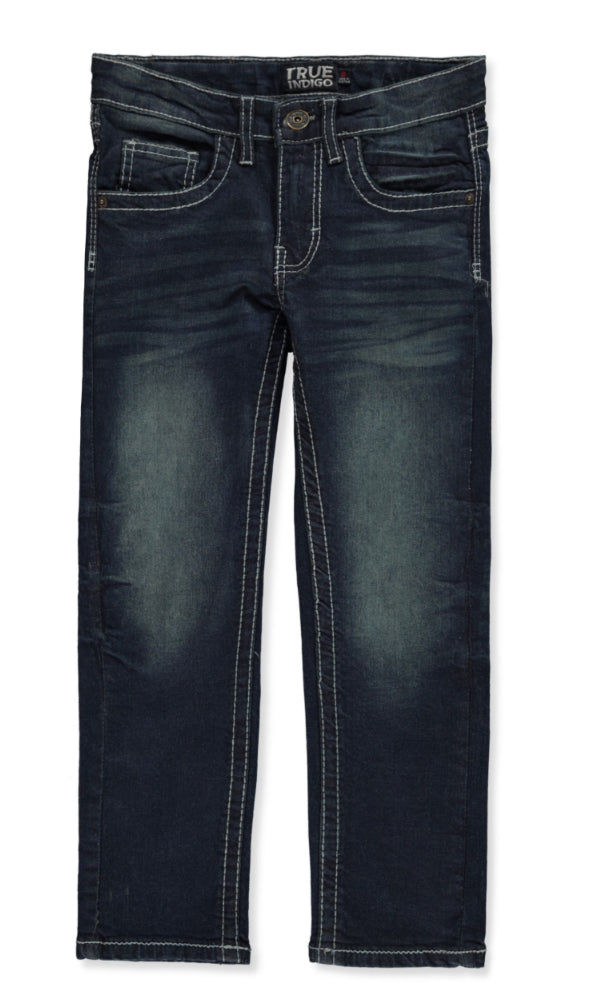 True Indigo Thick Stitch Jeans