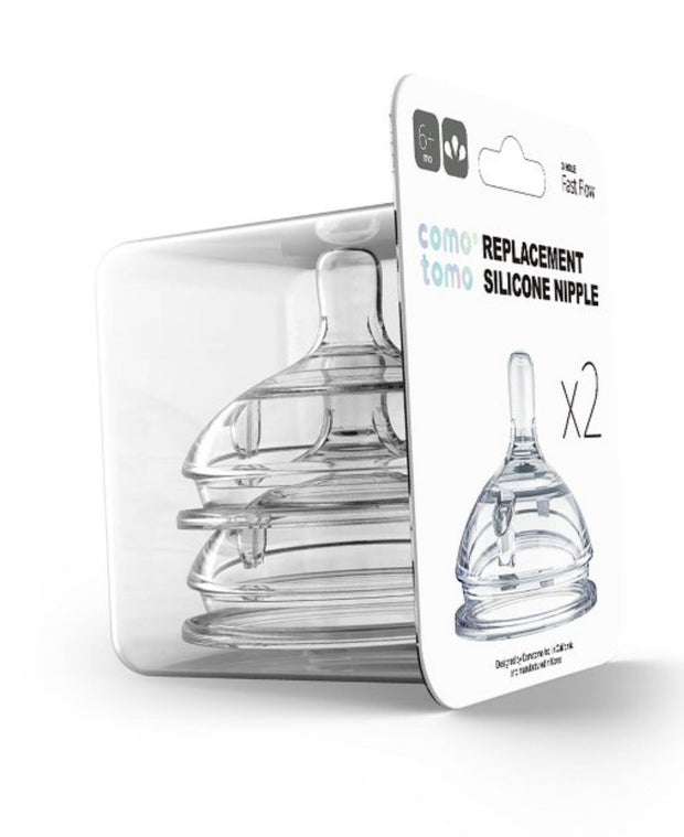 Comotomo Nipples, 2pk