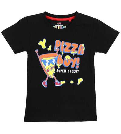 Pizza Boy Crew Neck Tee