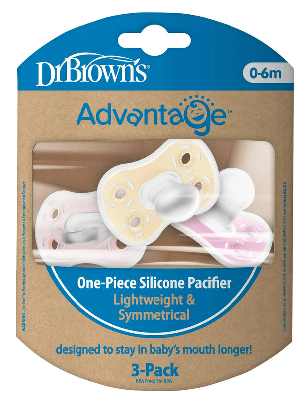 Dr Brown’s Advantage Pacifiers (3pk)
