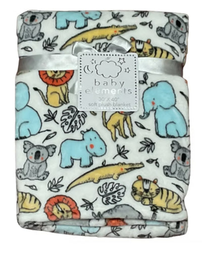 Animal Print Plush Blanket