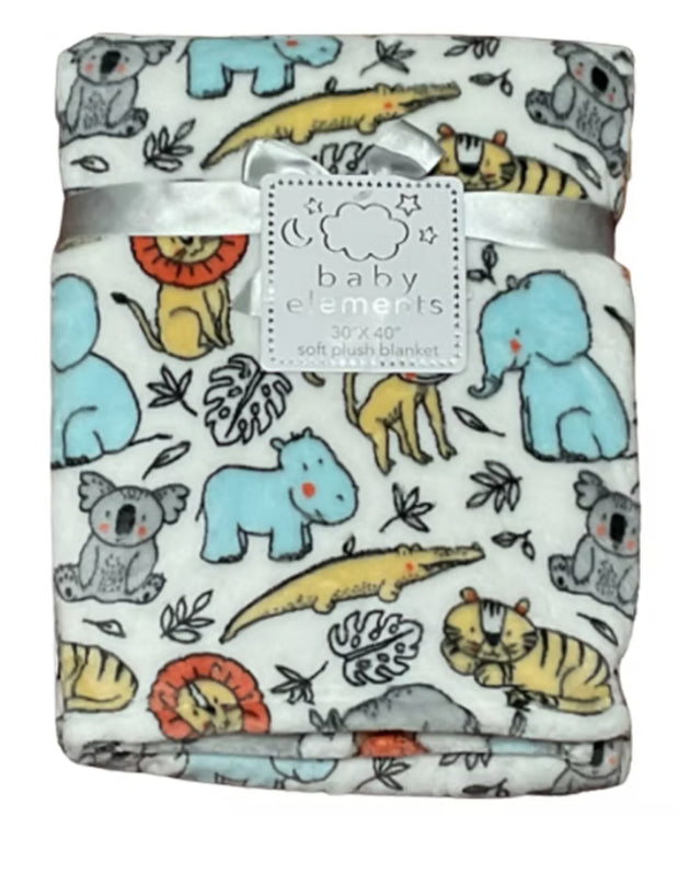 Animal Print Plush Blanket