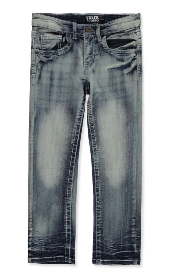 True Indigo Thick Stitch Jeans