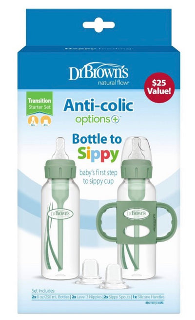 Dr. Brown’s Narrow Bottle to Sippy Starter, 2pk