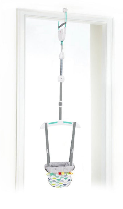 Bright Starts Taggies Door Jumper - Gray