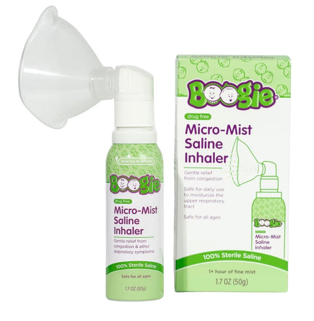 Boogie Micro-Mist Saline Inhaler (Congestion Relief)
