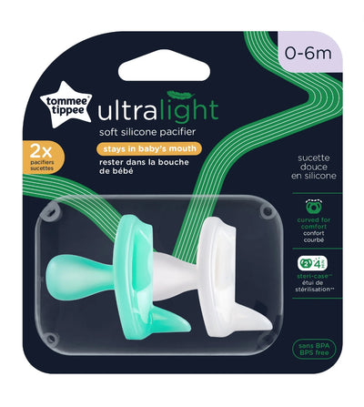 Tommee Tippee Ultra Light Pacifier - 2pk