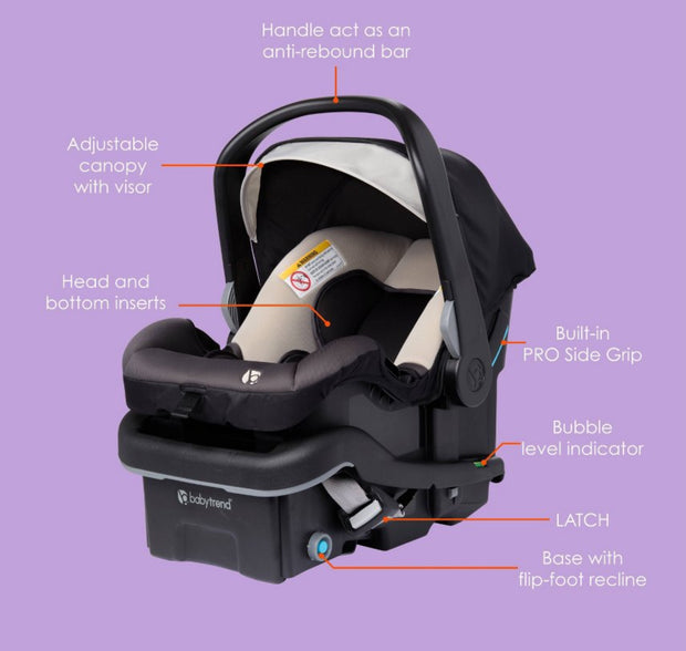 Baby Trend EZ-Lift™ 35 PLUS Infant Car Seat, Dash Tan