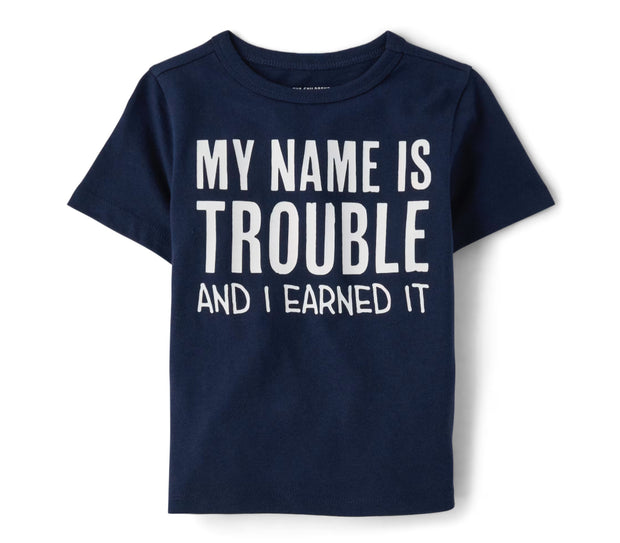 Name Is Trouble Graphic Tee