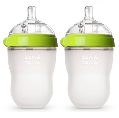 Comotomo Silicone Bottle, 2pk