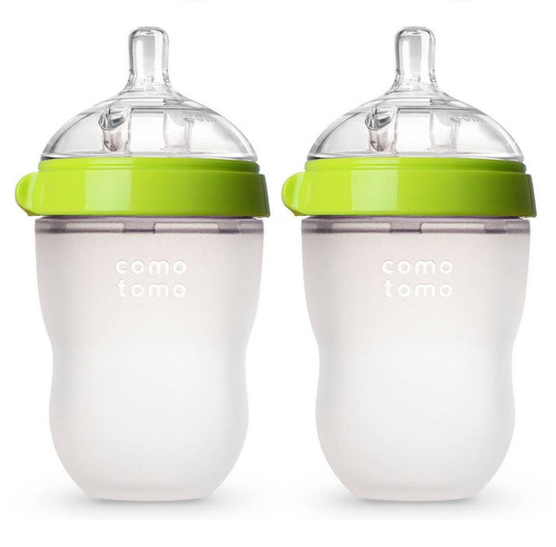 Comotomo Silicone Bottle, 2pk