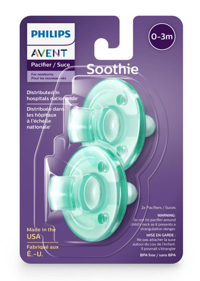 Philips Avent Soothie Pacifiers, 0-3M