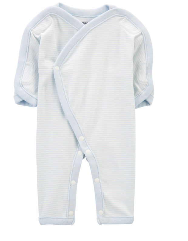Preemie Striped Cotton Sleep & Play