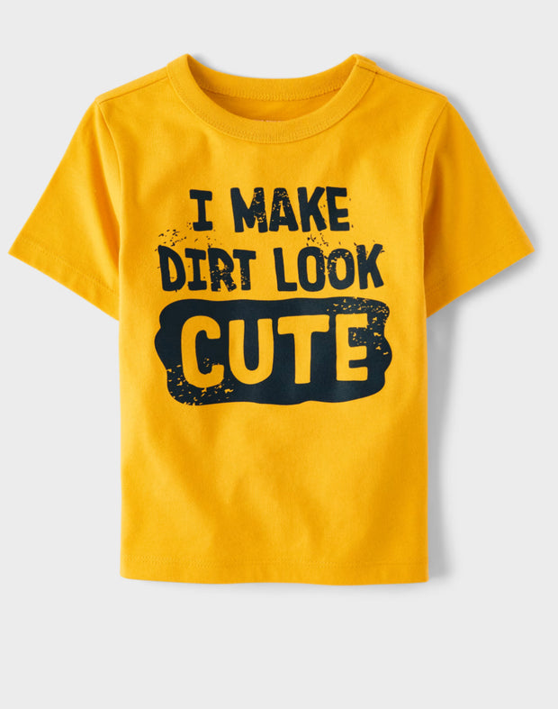 I Make Dirt Look Cute Graphic Tee