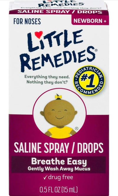 Little Remedies Little Noses Saline Spray/Drops