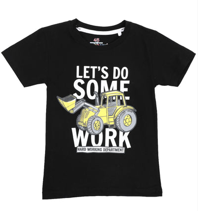 Let's Do Some Work Crew Neck Tee