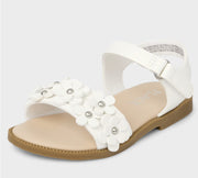 Jeweled Flower Sandals