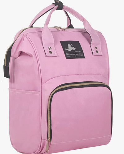 Baby Diaper Backpack, Pink