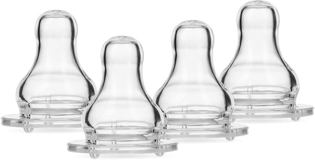 Nuby Standard Nipples, 6m+