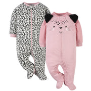 Baby Girl Sleep N’ Plays (2pk)