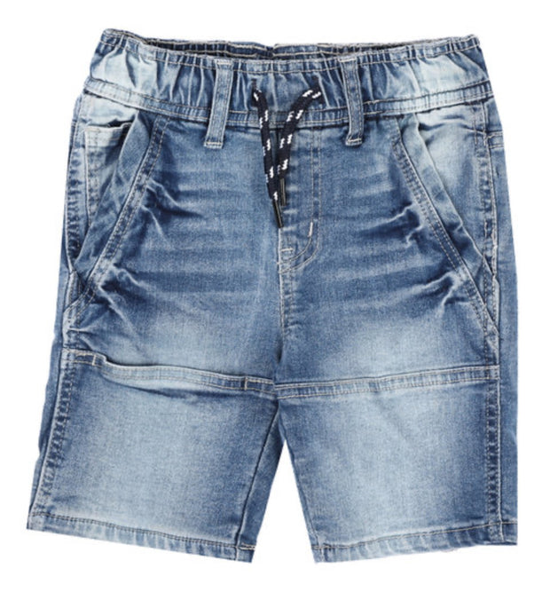 Skater Denim Pull On Shorts