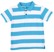 Stripe Pique Polo Shirt