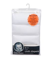 Gerber Cloth Diapers (4pk)