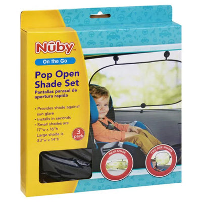 Nuby Sunshade, 3pk