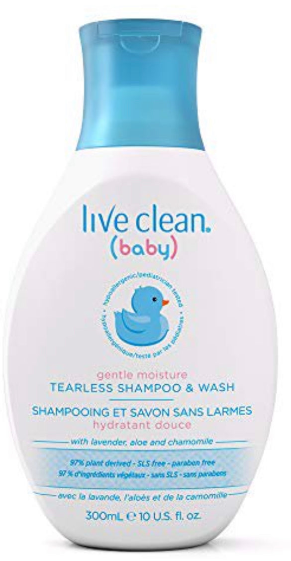 Live Clean Baby Tearless Shampoo & Wash