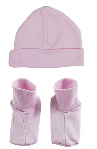 Preemie Bootie & Hat Set