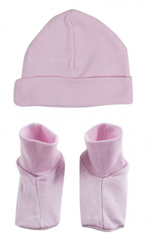 Preemie Bootie & Hat Set