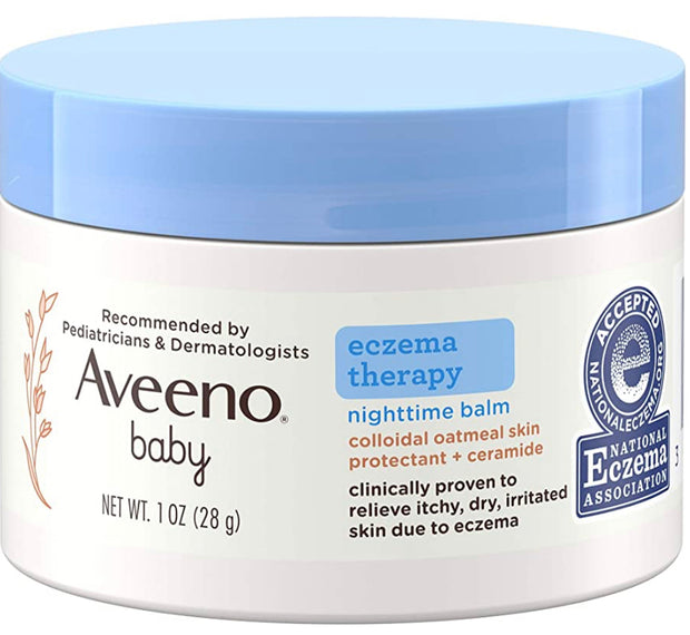 Aveeno Baby Eczema Therapy Nighttime Moisturizing Balm