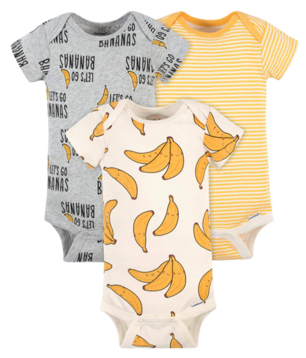 Baby Bananas Onesies, 3pk