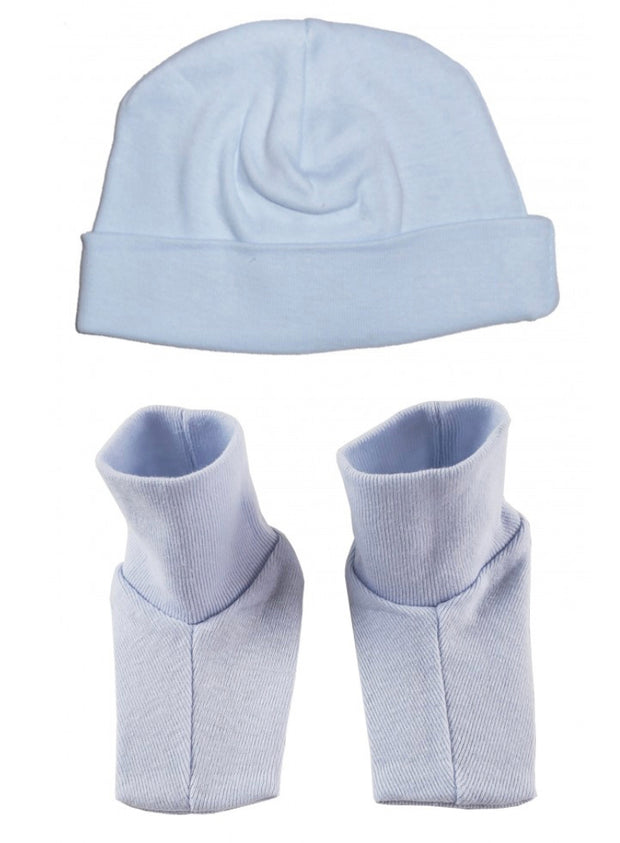 Preemie Bootie & Hat Set